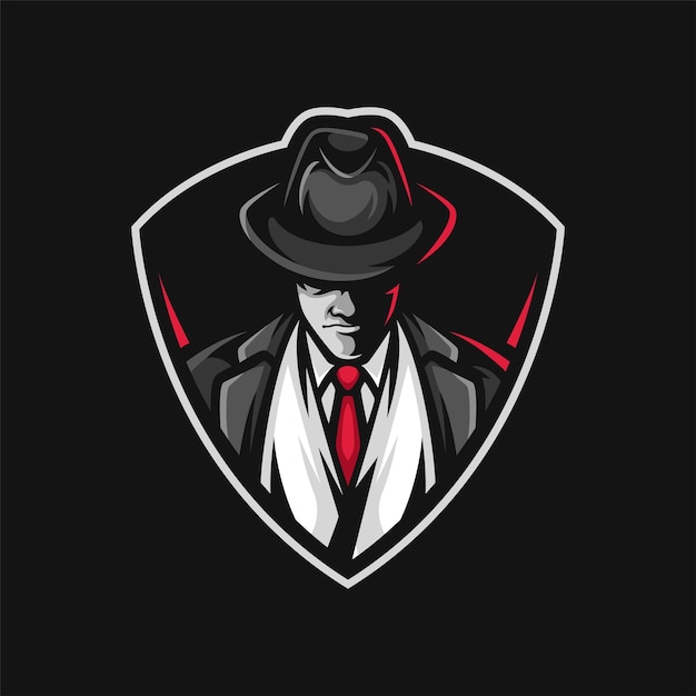 Mafia logo mascot for team and esport