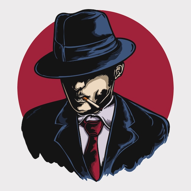 Mafia vector illustration