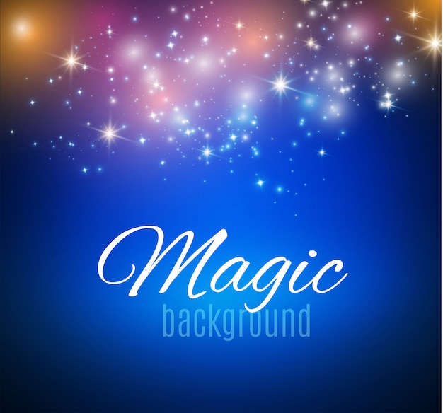 magic Background with light effect