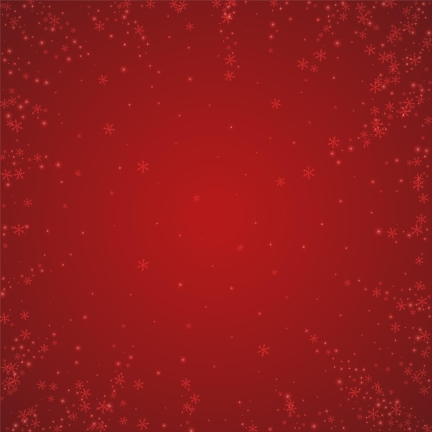 Magic falling snow christmas background Subtle