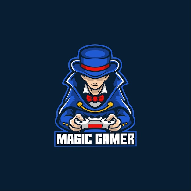 Magic Gamer Logo game controller