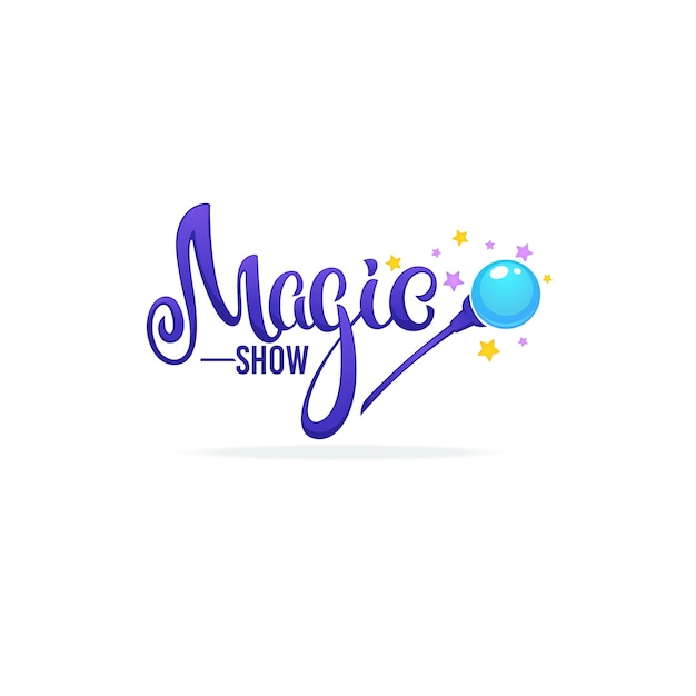 Magic Show, letteing composition for your logo, emblem, invitation