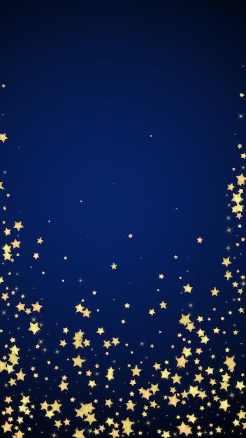 Magic stars vector overlay Gold stars scattered