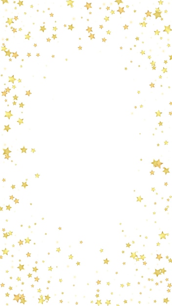 Magic stars vector overlay Gold stars scattered