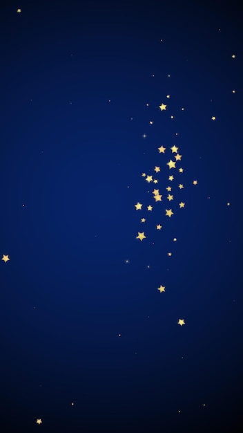 Magic stars vector overlay Gold stars scattered