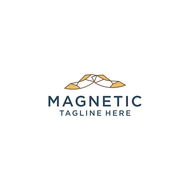 MAGNETIC logo icon design vector template