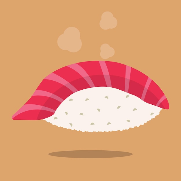 Maguro sushi vector