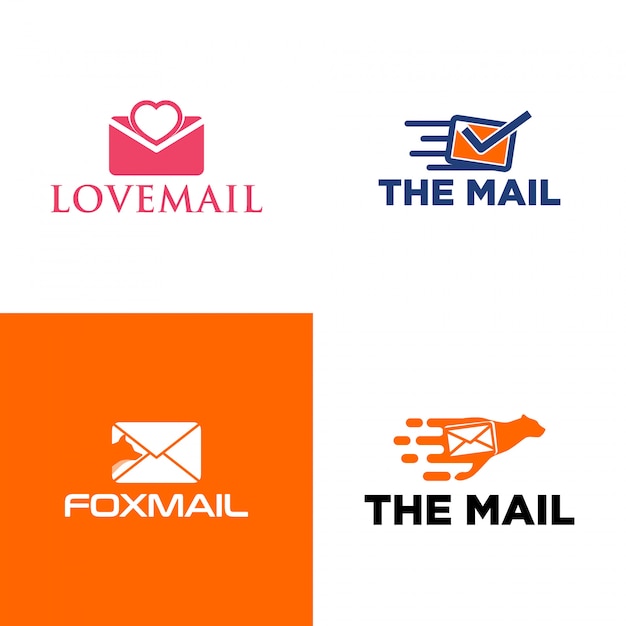 Mail logo vector art