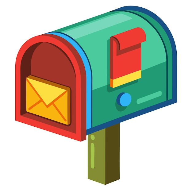 mailbox clipart vector art and illustration