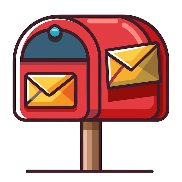 mailbox clipart vector art and illustration