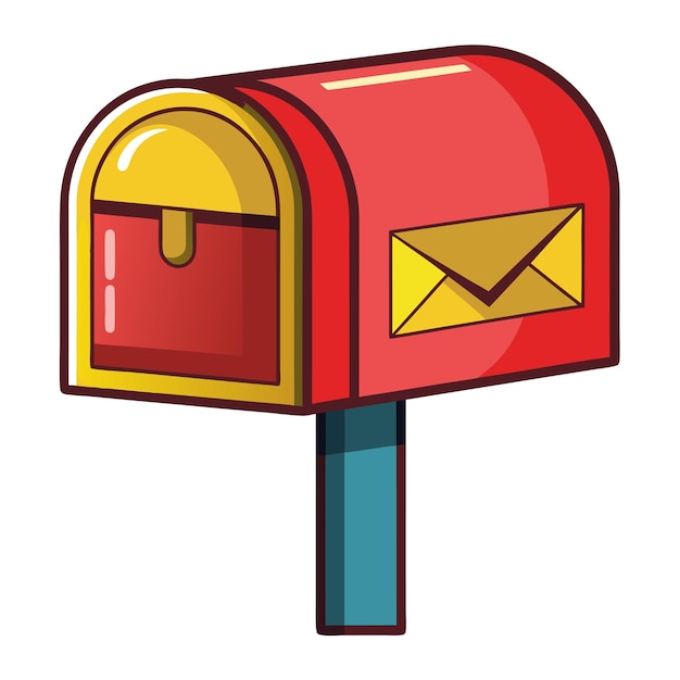 mailbox clipart vector art and illustration