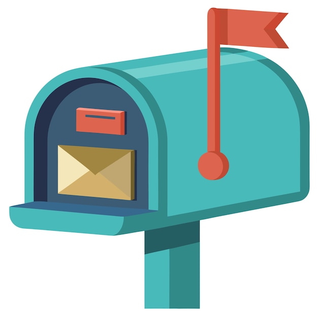 mailbox clipart vector art and illustration