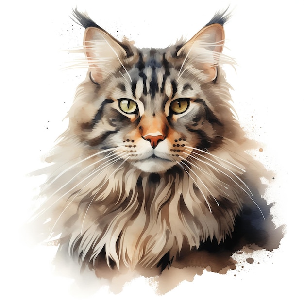 Maine Coon kitten cat