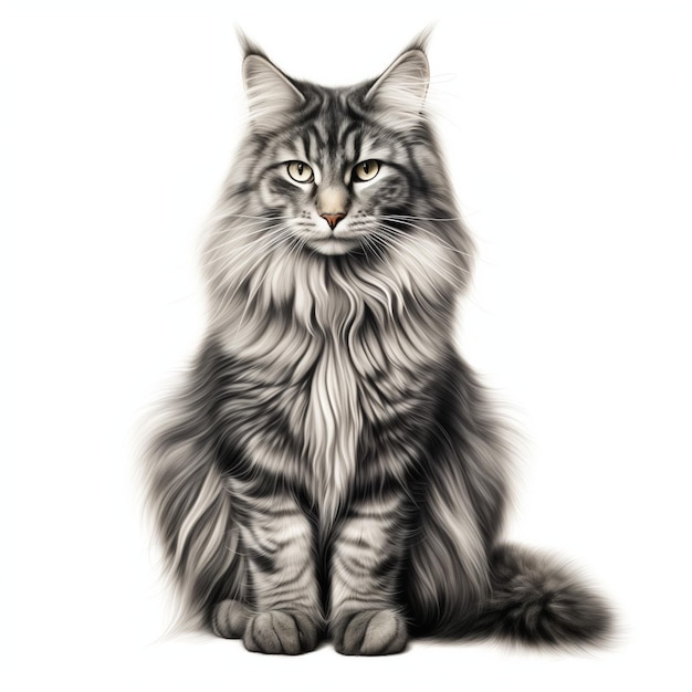 Maine Coon kitten cat