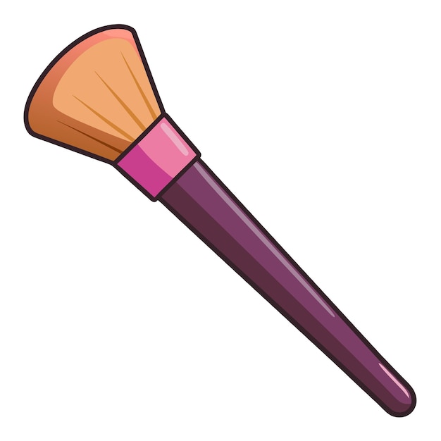 makeup brush clipart vector art and illustration