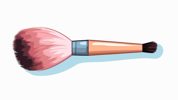 Vector makeup brush icon vector illustration