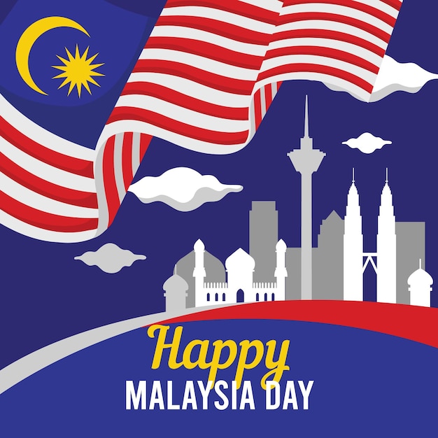 Malaysia day concept