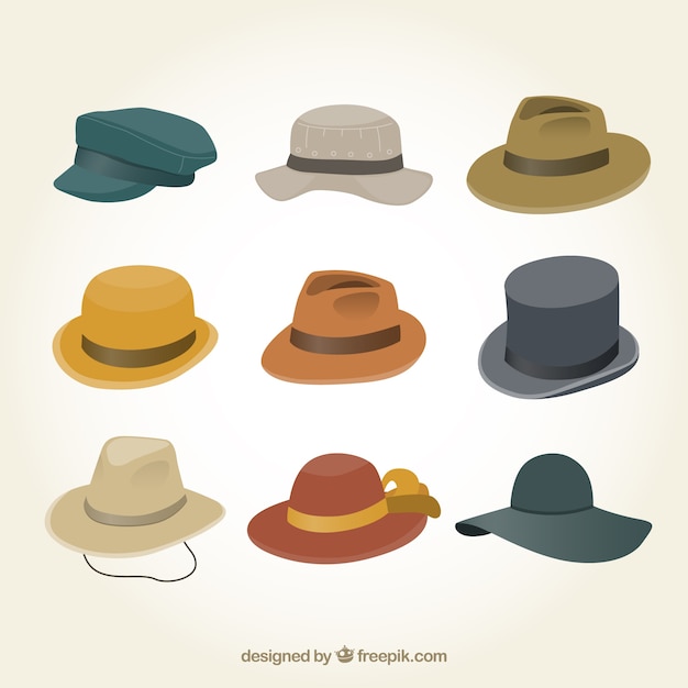 Male hats collection