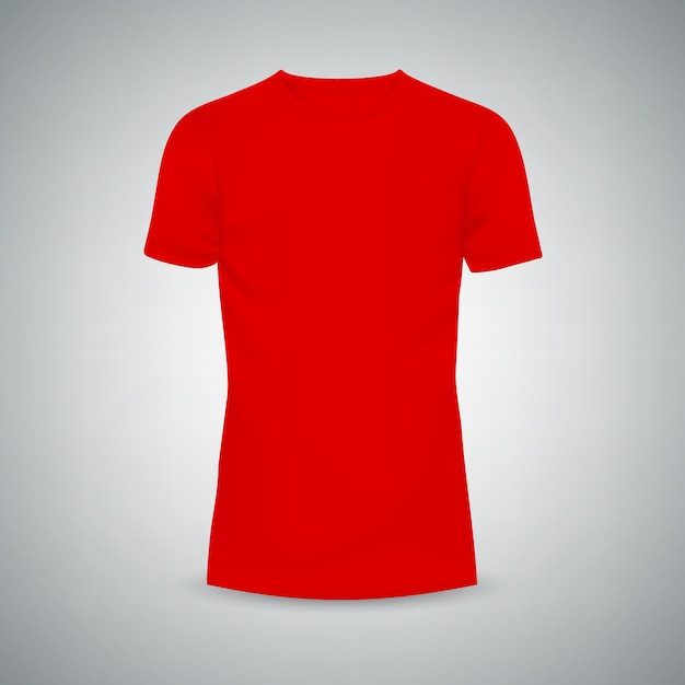 Male Tshirt template mockup Illustration isolated background Graphic concept for your design