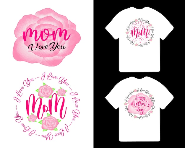 Vector mama mom mommy motivational svg quotes t shirt design happy mother's day tshirt bundle and craft f