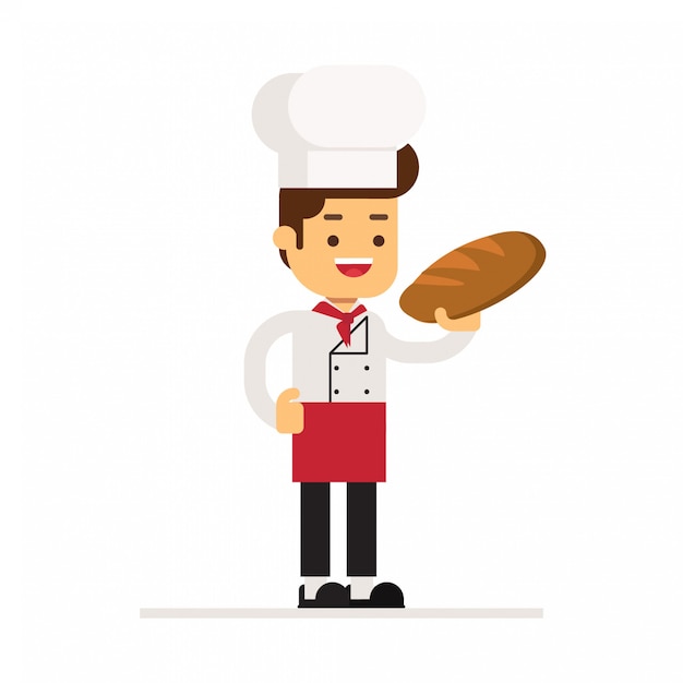 Man character avatar icon.breads