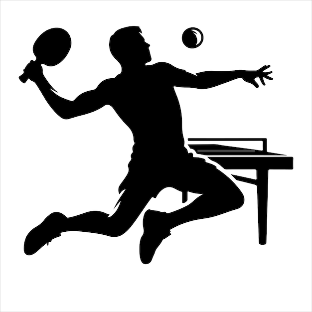 a man is jumping in the air with a ball in his hand