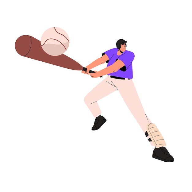 A man in a purple shirt is swinging a bat.