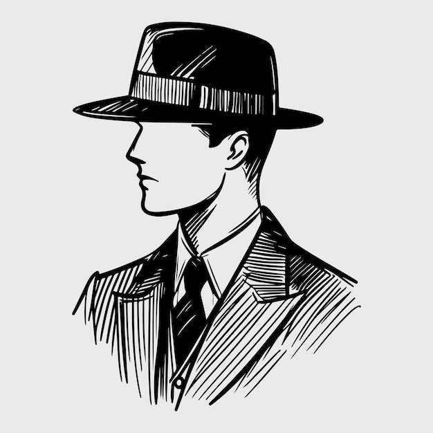 Man with a Distinguished Hat