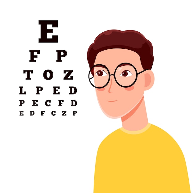 A man with glasses and a yellow shirt with the letters efd on it