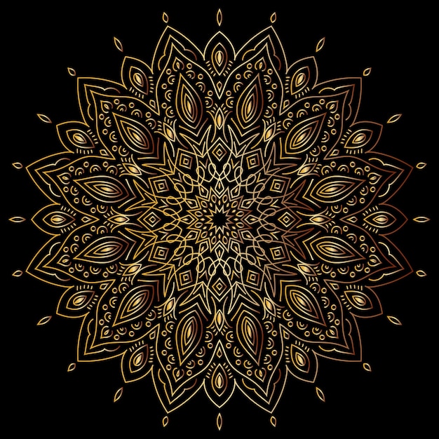 mandala art for template background