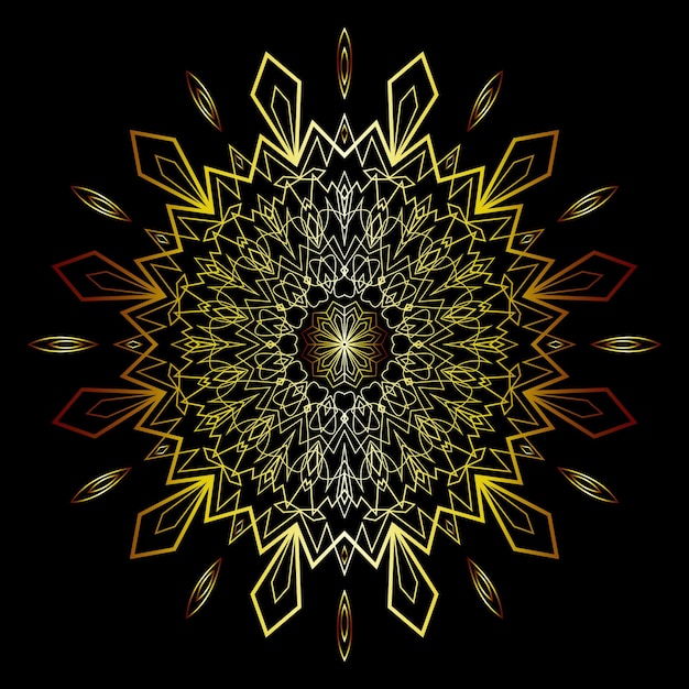 mandala art for template background