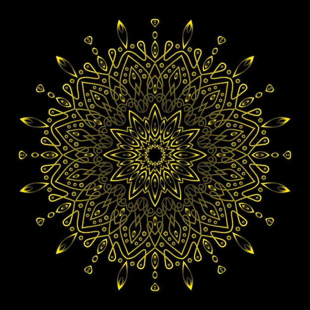 mandala art for template background