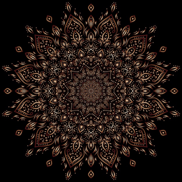 mandala art for template background