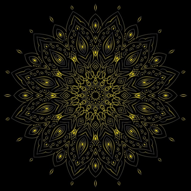 mandala art for template background