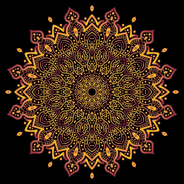 mandala art for template background