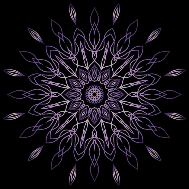 mandala art for template background