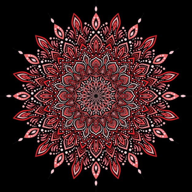 mandala art for template background