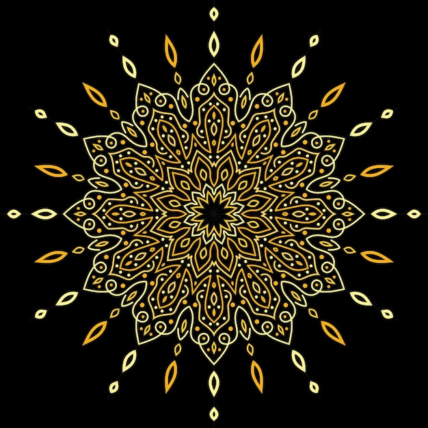 mandala art for template background