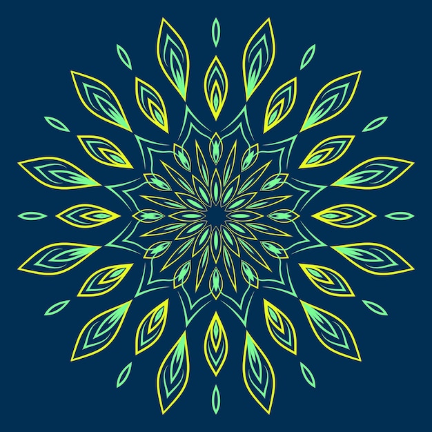 mandala art for template background