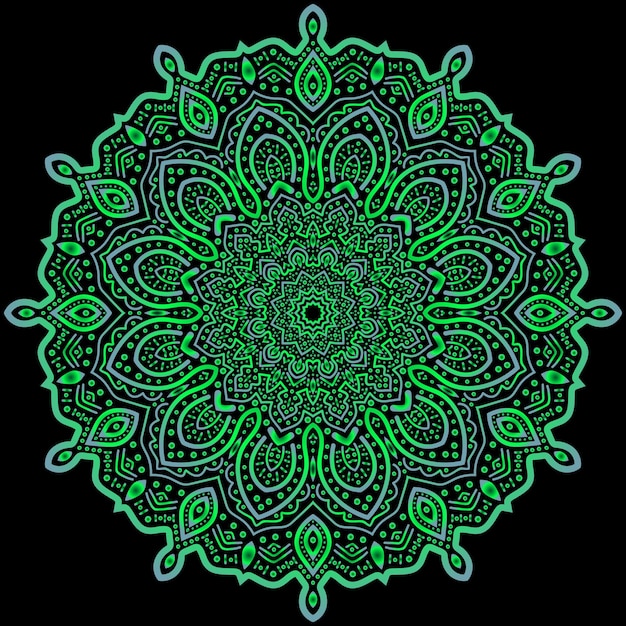 mandala art for template background