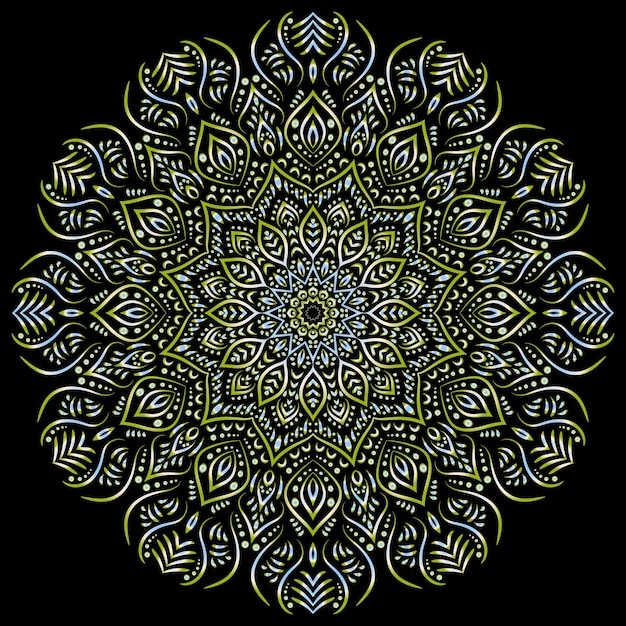 mandala art for template background