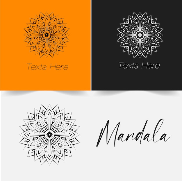 Mandala art vector