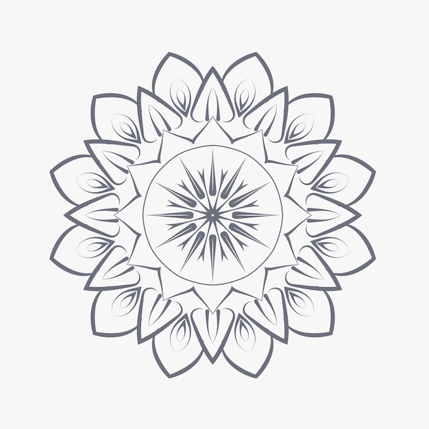 Mandala art vector