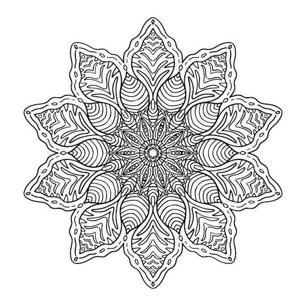 Mandala art vector