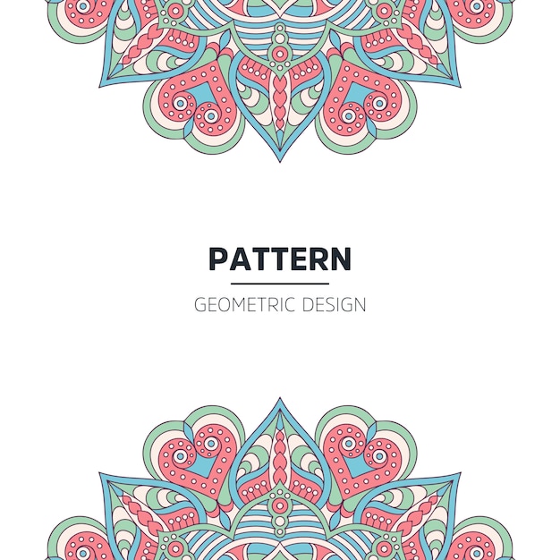 Mandala background design