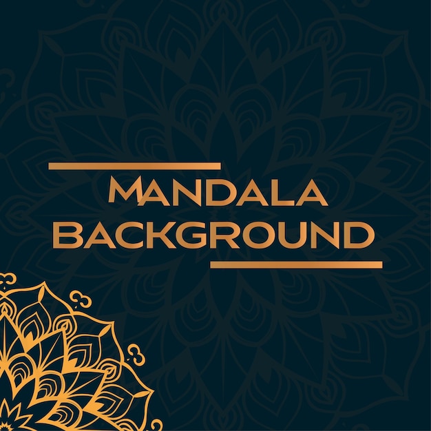 Mandala background design