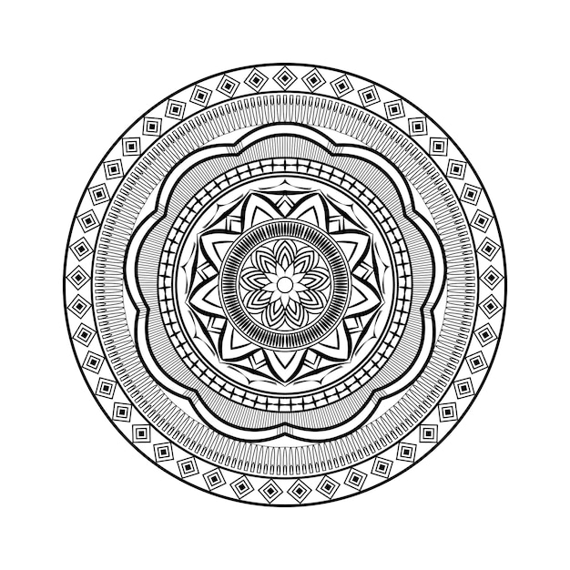 Mandala background design