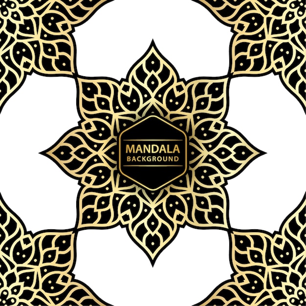 Vector mandala background