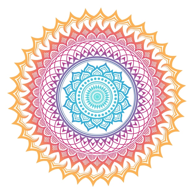 mandala Colorful background