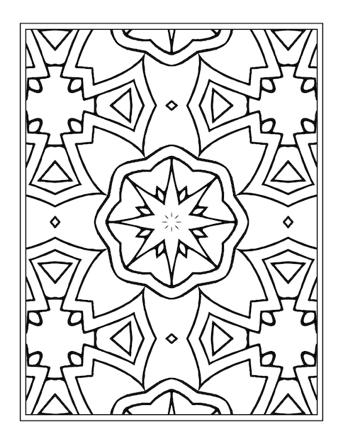 Mandala Coloring Book Pages